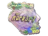 Sticker | n0rb3r7 (Holo, Champion) | Rio 2022