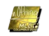 Sticker | n0thing (Gold) | MLG Columbus 2016