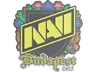Sticker | Natus Vincere (Embroidered) | Budapest 2025