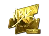 Sticker | NBK- (Gold) | Atlanta 2017