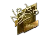 Sticker | NBK- (Gold) | Boston 2018