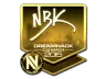 Sticker | NBK- (Gold) | Cluj-Napoca 2015