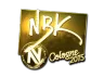Sticker | NBK- (Gold) | Cologne 2015