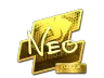 Sticker | NEO (Gold) | Atlanta 2017
