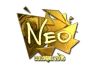 Sticker | NEO (Gold) | Cologne 2016