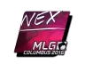 Sticker | nex (Foil) | MLG Columbus 2016