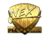 Sticker | nex (Gold) | Krakow 2017
