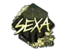 Sticker | nexa (Gold) | Rio 2022