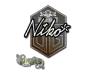 Sticker | niko (Glitter)  | Paris 2023