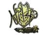 Sticker | NiKo (Gold) | Antwerp 2022