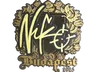 Sticker | NiKo (Gold) | Budapest 2025