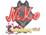 Sticker | NiKo | Shanghai 2024