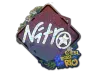 Sticker | nitr0 (Glitter) | Rio 2022