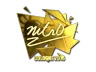 Sticker | nitr0 (Gold) | Cologne 2016