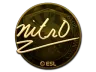 Sticker | nitr0 (Gold) | Katowice 2019