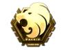 Sticker | North (Gold) | London 2018