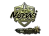 Sticker | Norwi (Gold) | Antwerp 2022