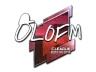 Sticker | olofmeister (Foil) | Boston 2018