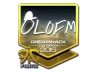 Sticker | olofmeister (Foil) | Cluj-Napoca 2015