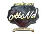 Sticker | ottoNd (Gold) | Berlin 2019