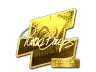 Sticker | pashaBiceps (Gold) | Atlanta 2017