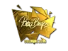 Sticker | pashaBiceps (Gold) | Cologne 2016