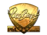 Sticker | pashaBiceps (Gold) | Krakow 2017