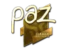Sticker | paz (Gold) | Boston 2018