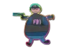 Sticker | Poorly Drawn FBI (Holo)