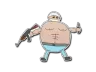 Sticker | Poorly Drawn Terrorist