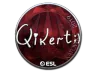 Sticker | qikert (Foil) | Katowice 2019