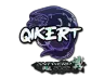Sticker | qikert (Glitter) | Antwerp 2022