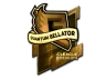 Sticker | Quantum Bellator Fire (Gold) | Boston 2018