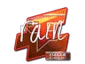 Sticker | rain (Foil) | Atlanta 2017