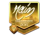 Sticker | rain (Gold) | Cluj-Napoca 2015