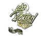 Sticker | rallen (Gold) | Paris 2023