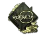 Sticker | refrezh (Gold) | Rio 2022