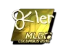 Sticker | reltuC (Gold) | MLG Columbus 2016