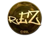 Sticker | REZ (Gold) | Katowice 2019