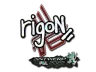 Sticker | rigoN (Glitter) | Antwerp 2022
