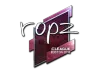 Sticker | ropz (Foil) | Boston 2018