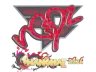 Sticker | ropz (Glitter) | Shanghai 2024