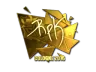 Sticker | RpK (Gold) | Cologne 2016