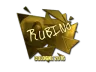 Sticker | RUBINO (Gold) | Cologne 2016