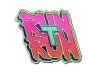 Sticker | Run T, Run