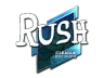 Sticker | RUSH (Foil) | Boston 2018
