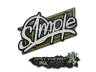 Sticker | s1mple | Antwerp 2022