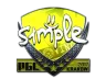 Sticker | s1mple (Foil) | Krakow 2017