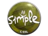 Sticker | s1mple | Katowice 2019