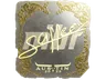 Sticker | saffee (Gold) | Austin 2025